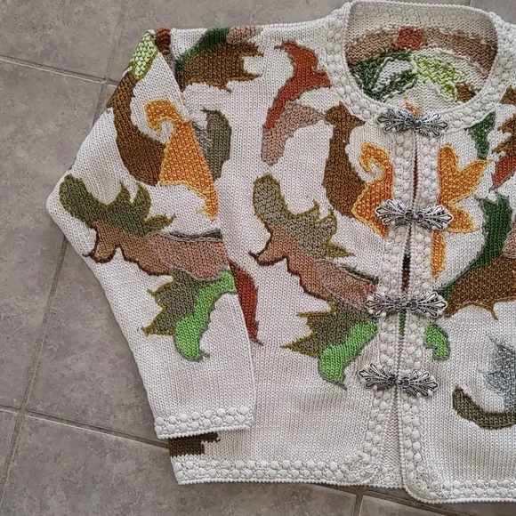 Hand Embroidered Sweater - Picture 3 of 15